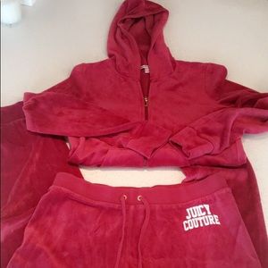Juicy Couture Sweat Suit Set